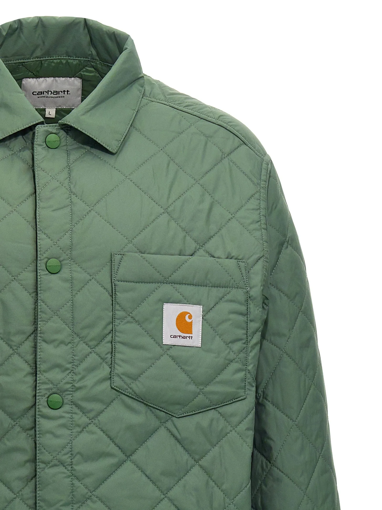 Wadeson green jacket casual parka.