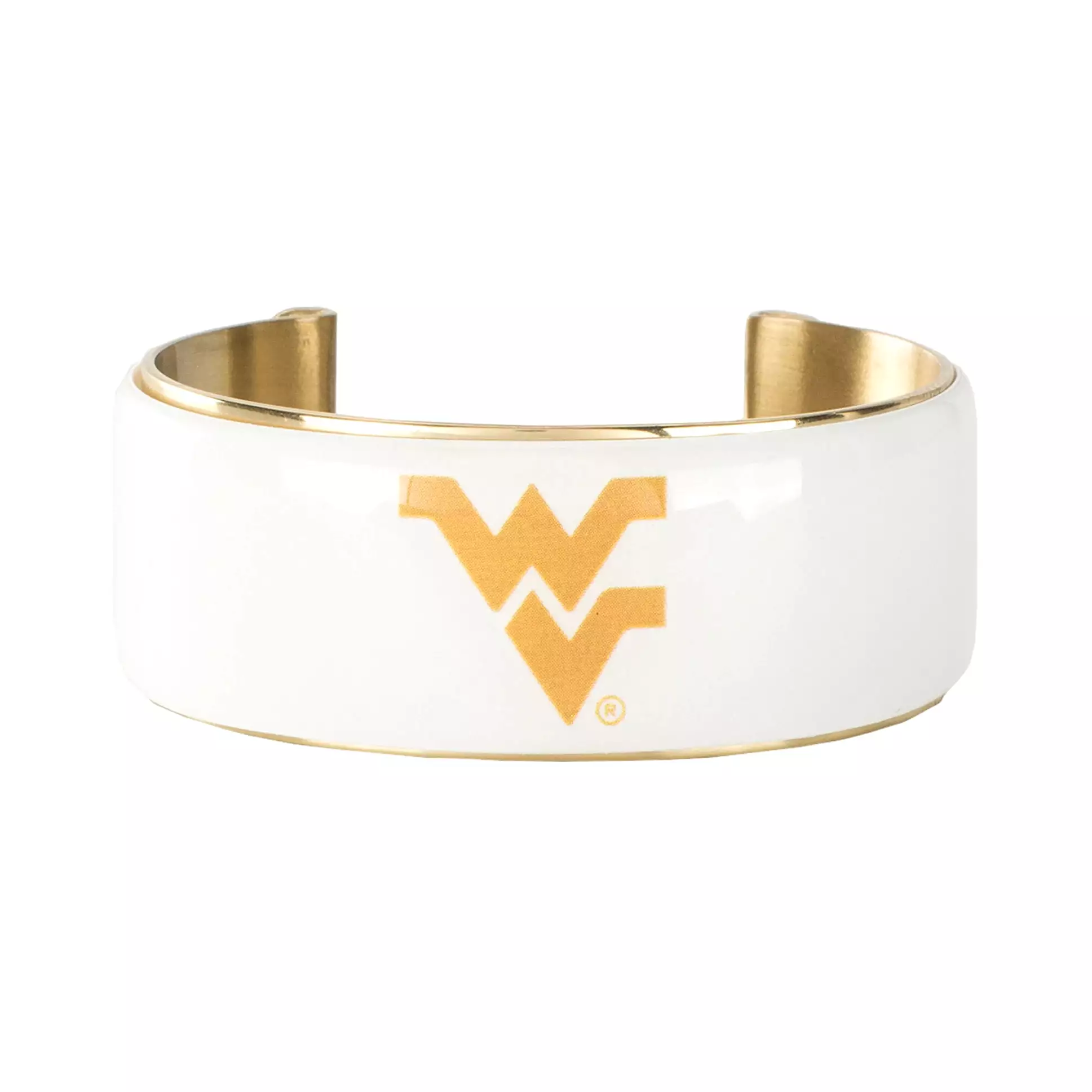 West Virginia University Art Deco Gold Cuff - Available Version 1.0