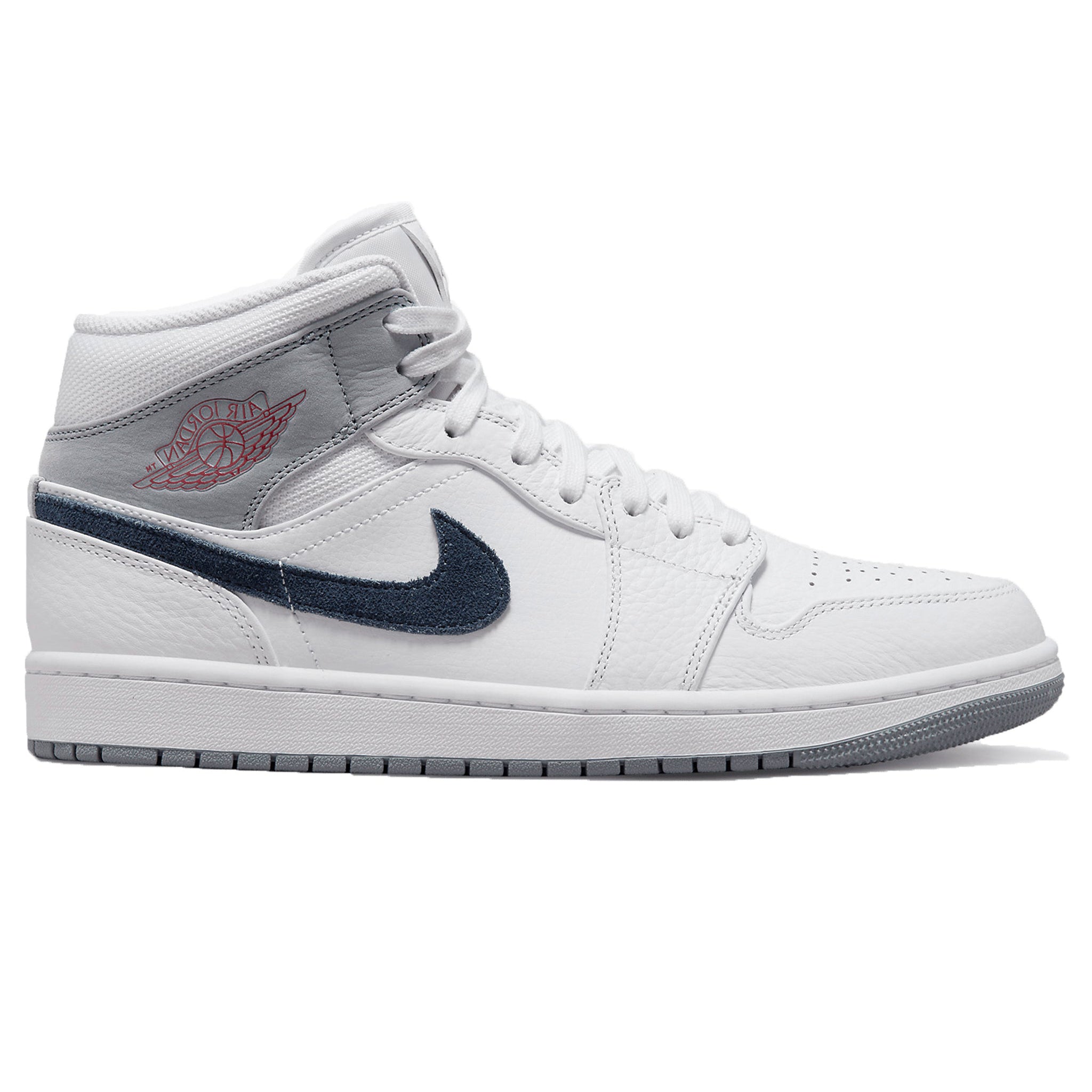 White Paris Air Jordan 1 Mid