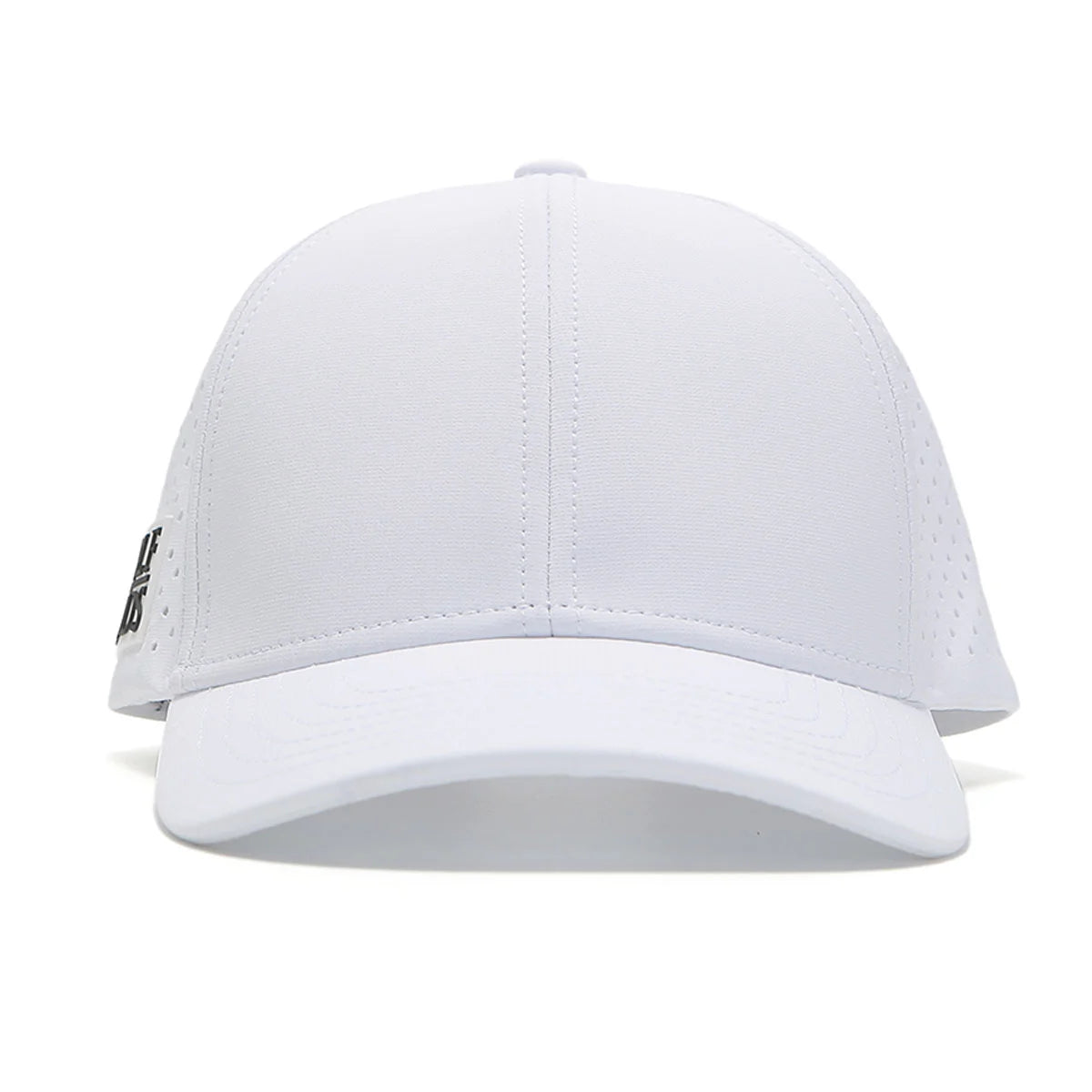 White TOUR PRO Golf Hat with Curved Brim