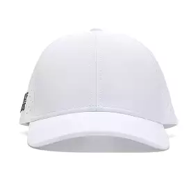 White TOUR PRO Golf Hat with Curved Brim