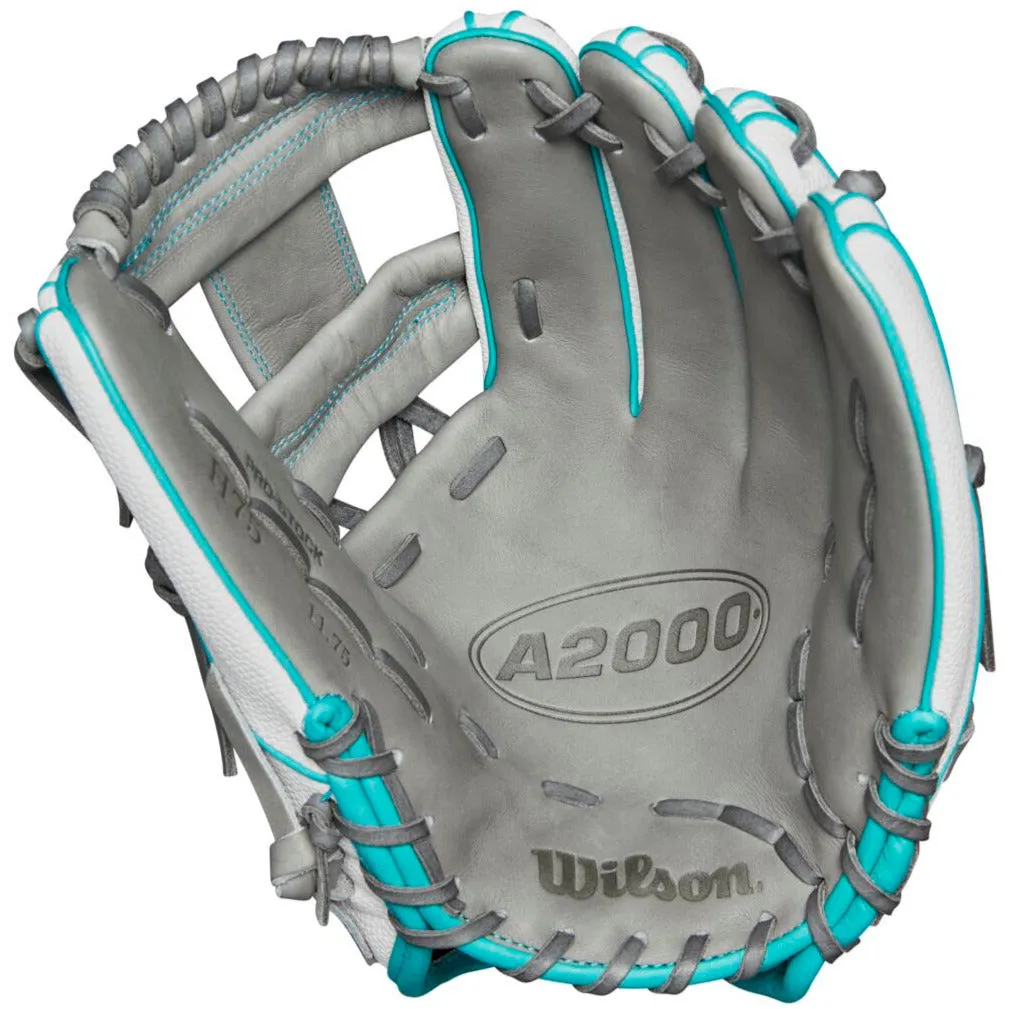 Wilson A2000 H75SS 11.75 SuperSkin Fastpitch Glove: WBW1014021175