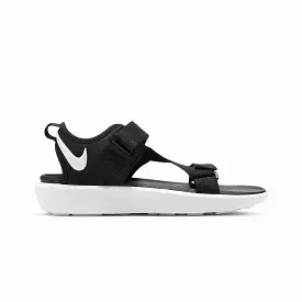 WMN'S BLACK AND WHITE VISTA SANDALS