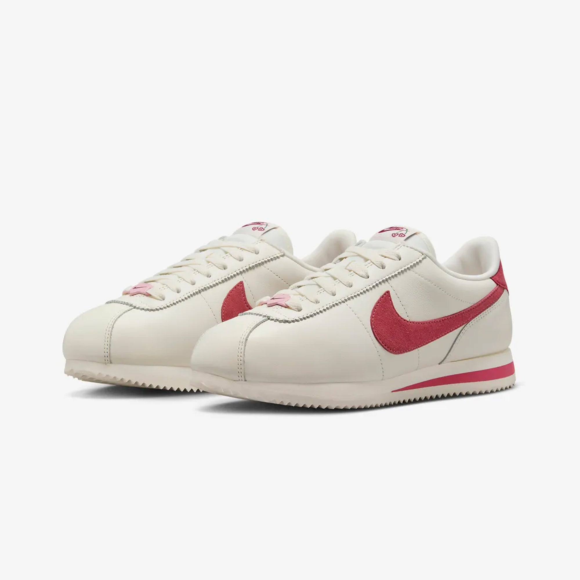 WMN'S CORTEZ SE 'SAIL/ADOBE-MED SOFT PINK-TEAM RED' - Google SEO optimized result: Women's Nike Cortez SE Sail Adobe Medium Soft