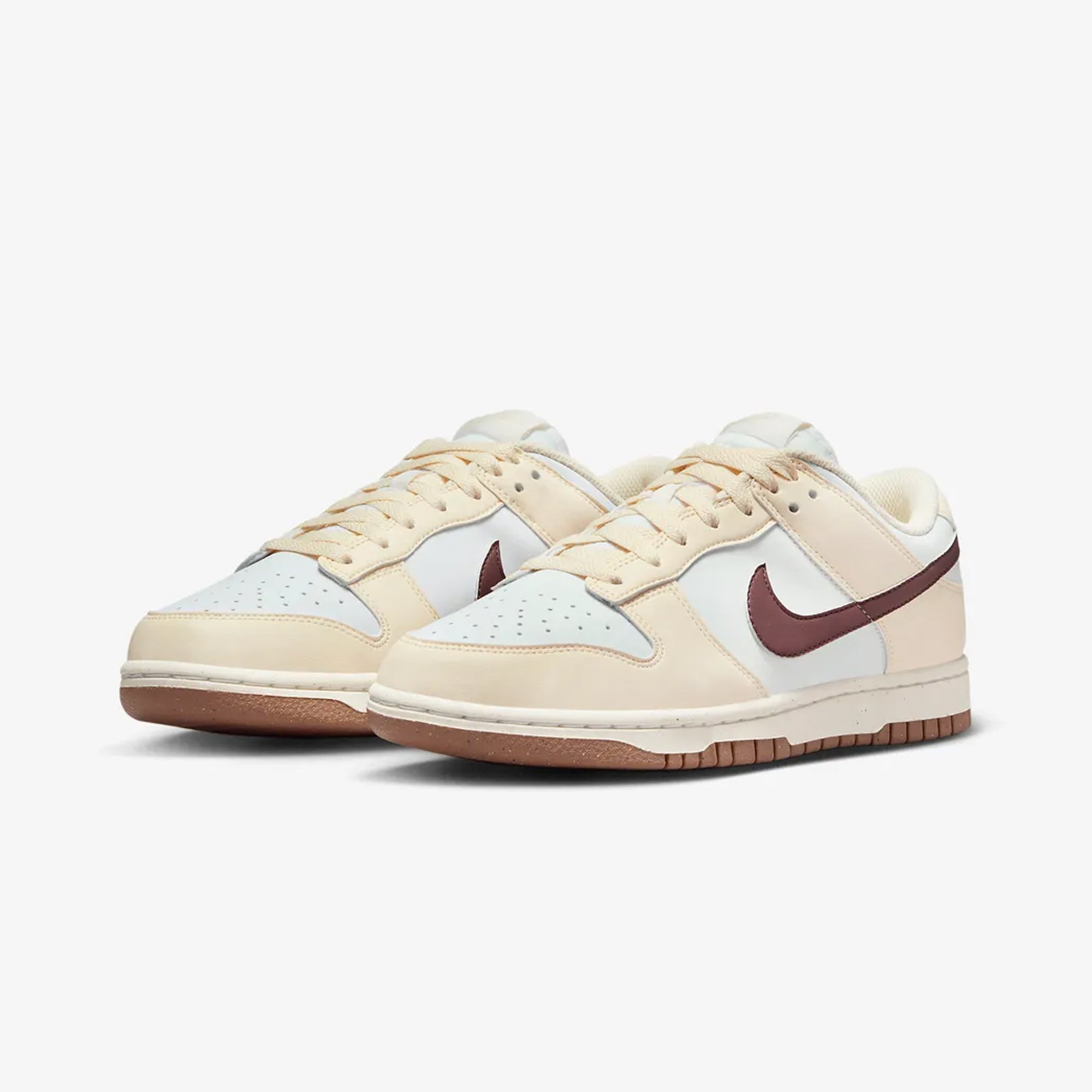 WMN's Dunk Low in Coconut Milk, Smokey Mauve, Summit White