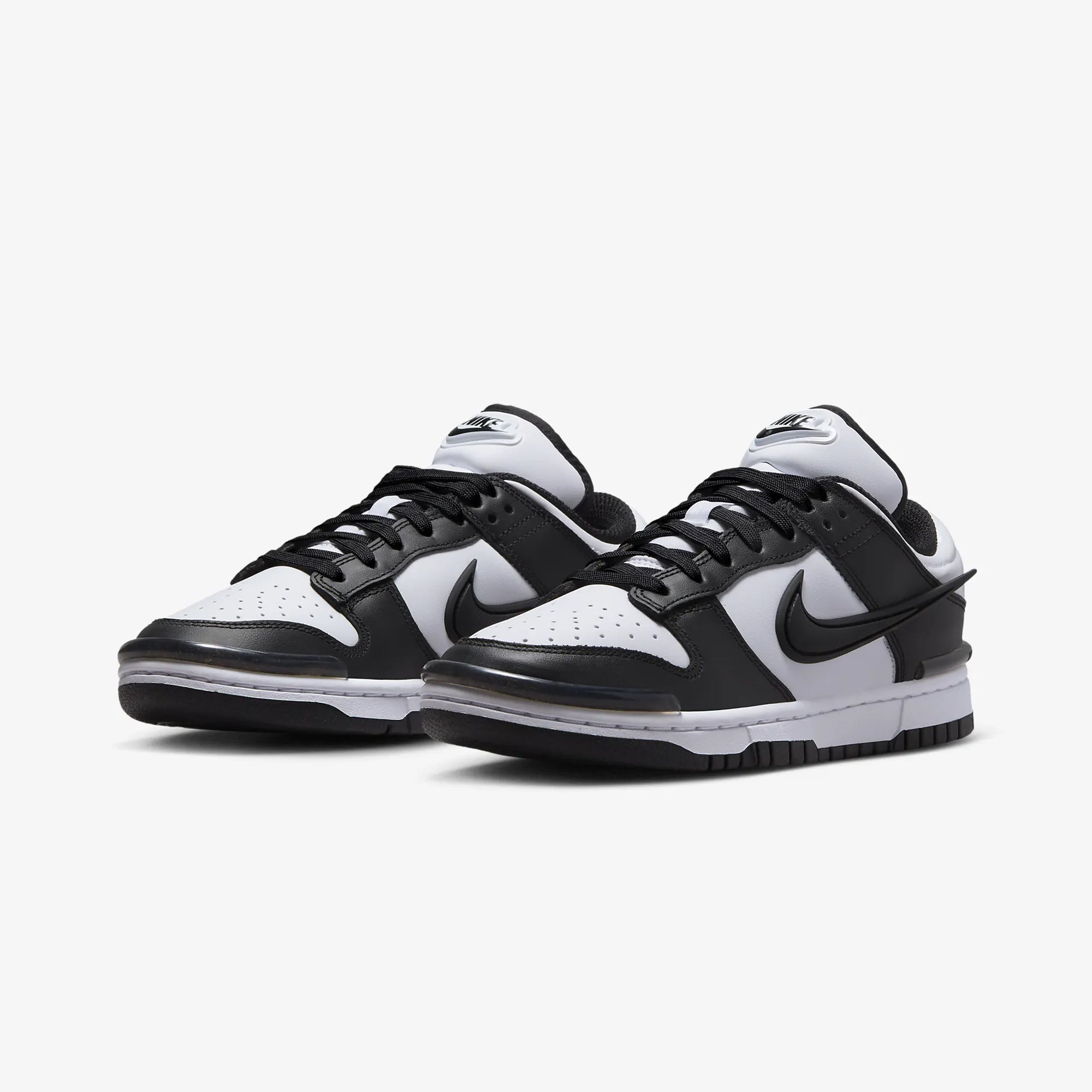 WMN'S Dunk Low Twist - Black/White-Black