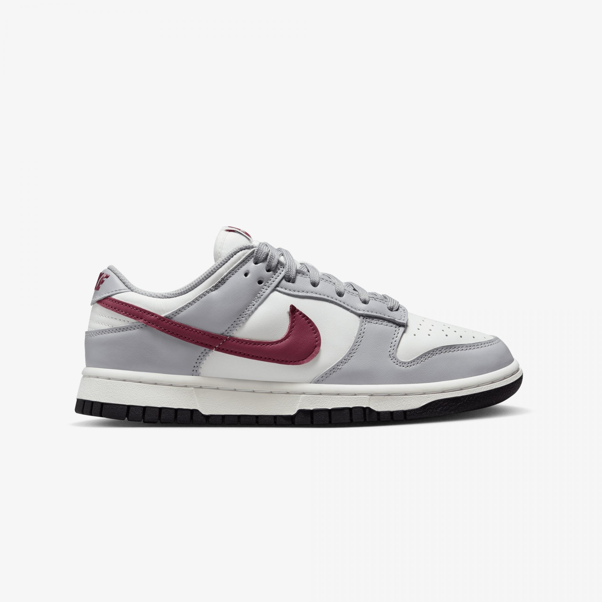 WMN'S Summit White/Rosewood Dunk Low