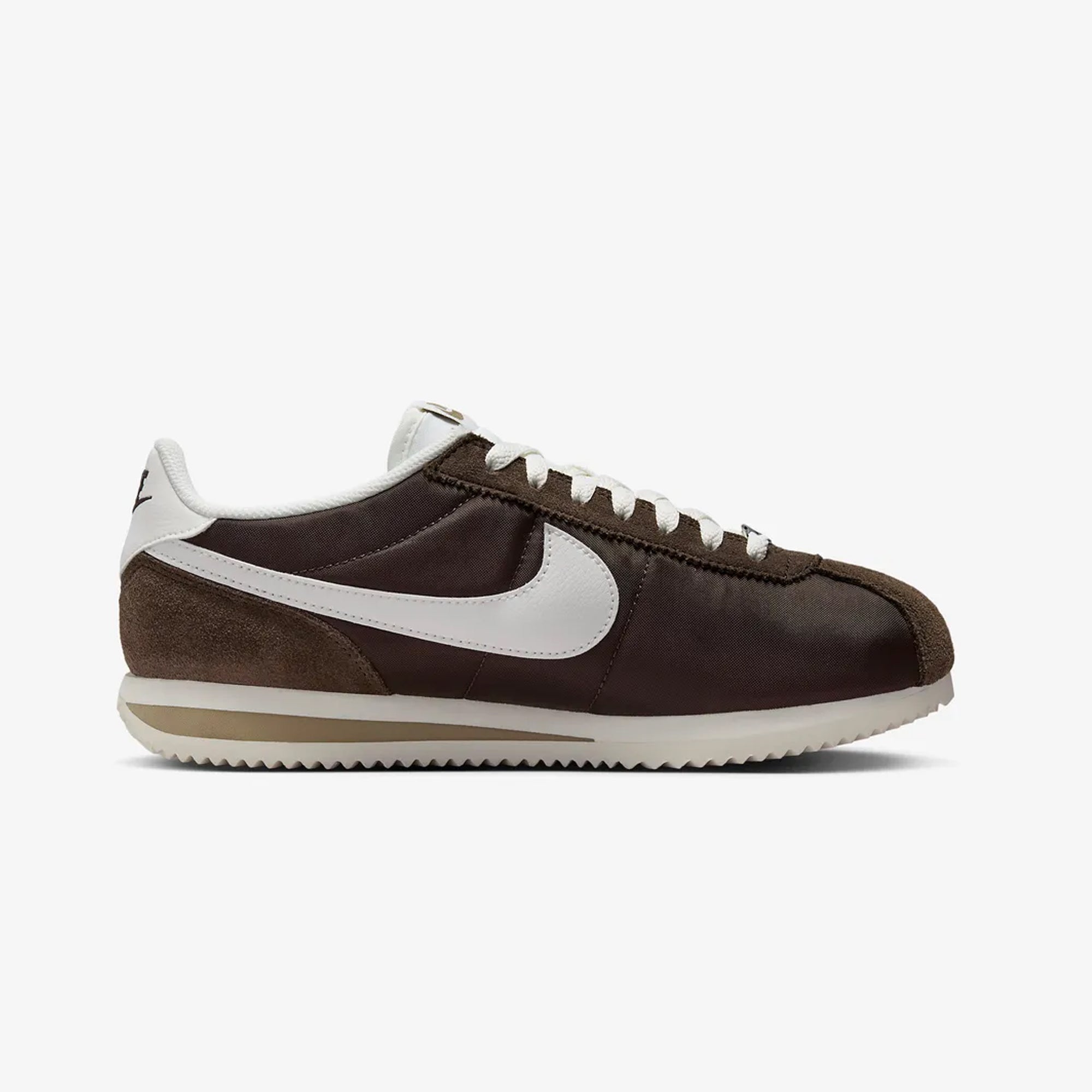 Womens Nike Cortez in Brown, Sail, and Khaki - Shop Now