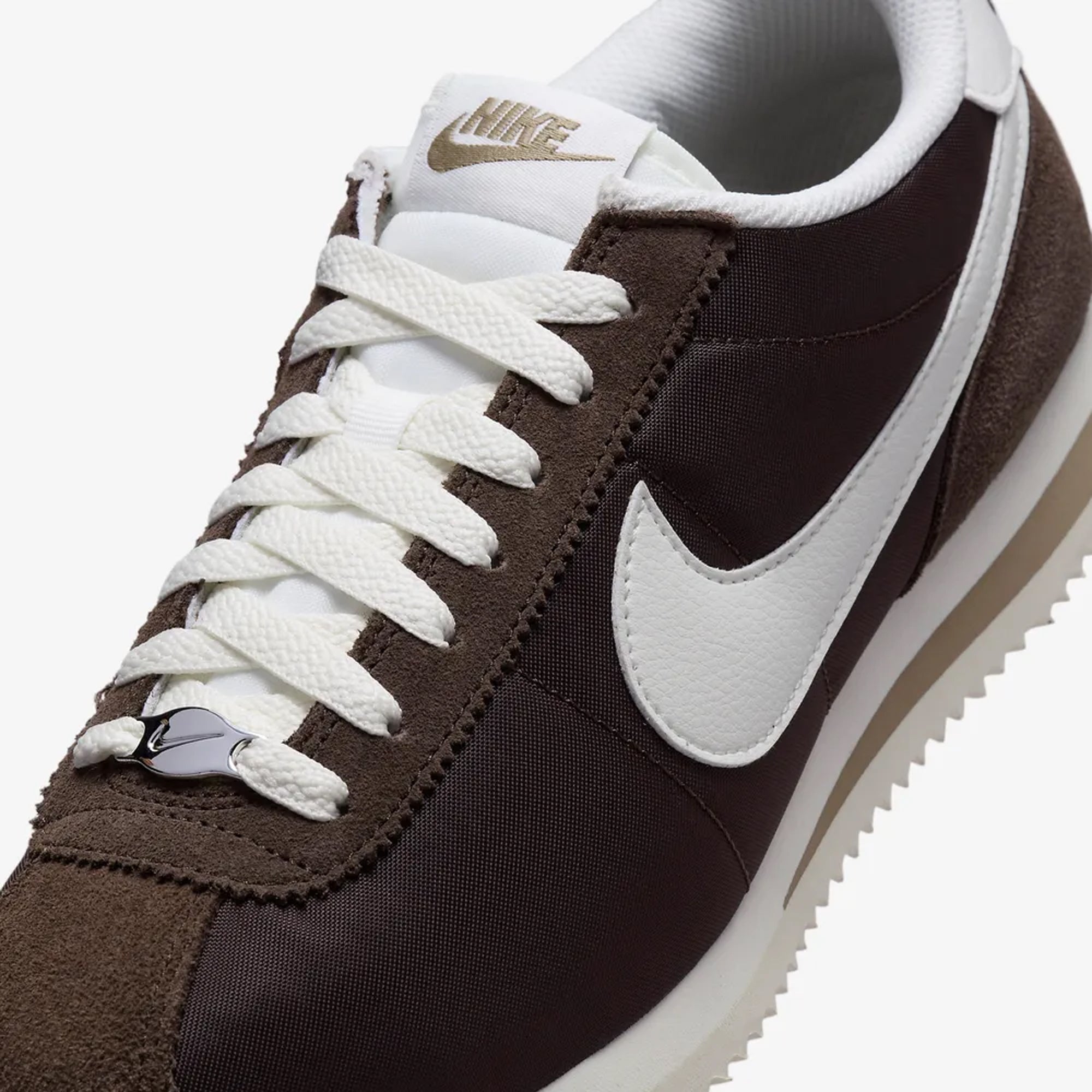 Womens Nike Cortez in Brown, Sail, and Khaki - Shop Now