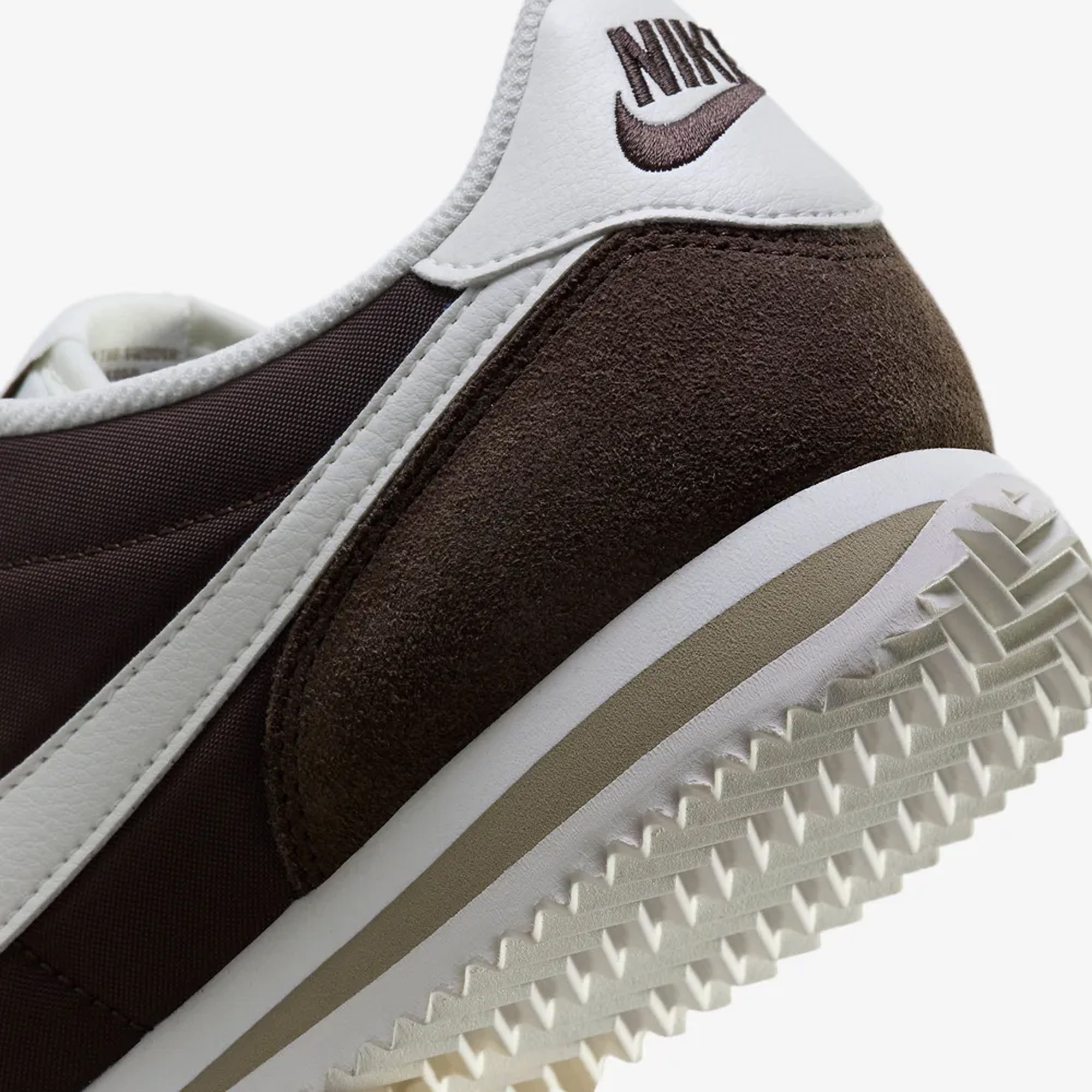 Womens Nike Cortez in Brown, Sail, and Khaki - Shop Now