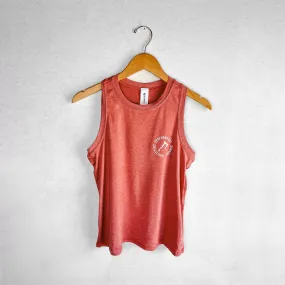 Women's High Neck Tank 2.0 in Desert Sand