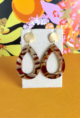 Wooden Forest Earrings