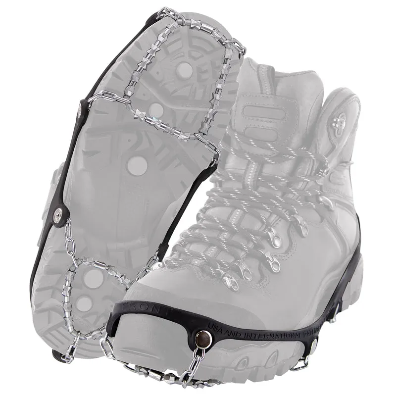 Yaktrax Diamond Grip Winter Traction Black Large.