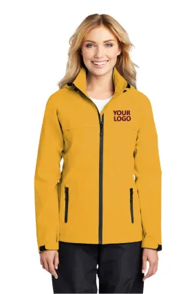 Yellow Port Authority Ladies Torrent Customized Waterproof Jackets Slickers