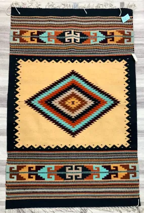 Zapotec Wool Rug Seis Luna’s 1074